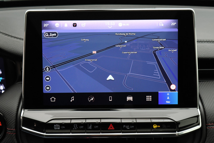 Jeep Compass 4xe 240 Plug-in Hybrid Electric Trailhawk Leder/Stof, Camera, ACC, Apple Carplay, Virtual Cockpit, PDC, 17''