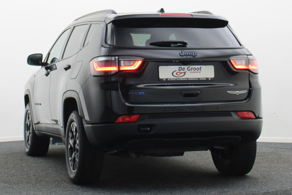 Jeep Compass 4xe 240 Plug-in Hybrid Electric Trailhawk Leder/Stof, Camera, ACC, Apple Carplay, Virtual Cockpit, PDC, 17''