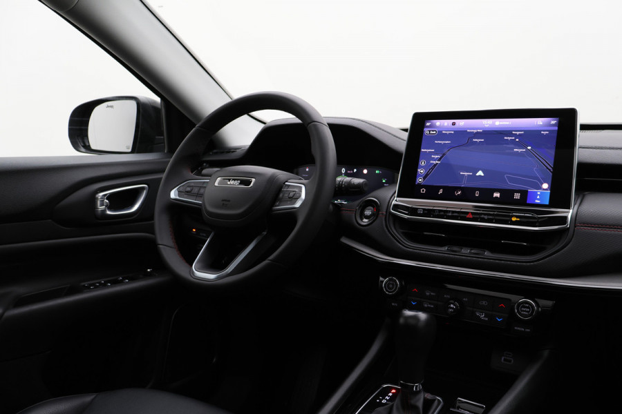 Jeep Compass 4xe 240 Plug-in Hybrid Electric Trailhawk Leder/Stof, Camera, ACC, Apple Carplay, Virtual Cockpit, PDC, 17''