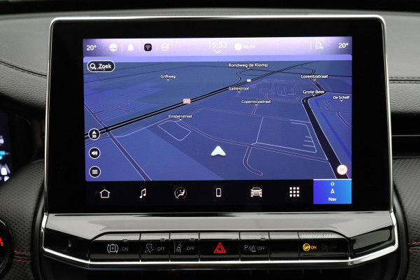 Jeep Compass 4xe 240 Plug-in Hybrid Electric Trailhawk Leder/Stof, Camera, ACC, Apple Carplay, Virtual Cockpit, PDC, 17''