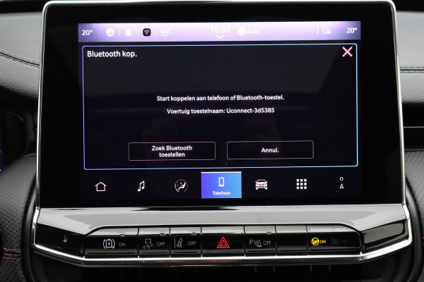 Jeep Compass 4xe 240 Plug-in Hybrid Electric Trailhawk Leder/Stof, Camera, ACC, Apple Carplay, Virtual Cockpit, PDC, 17''