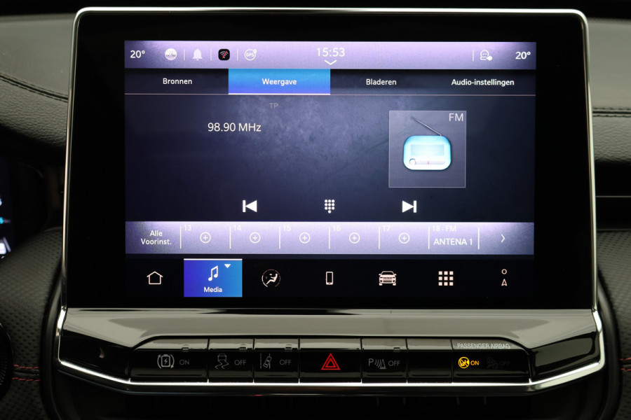 Jeep Compass 4xe 240 Plug-in Hybrid Electric Trailhawk Leder/Stof, Camera, ACC, Apple Carplay, Virtual Cockpit, PDC, 17''