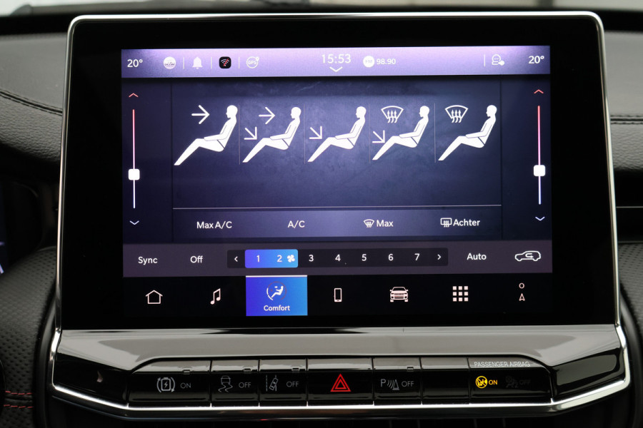 Jeep Compass 4xe 240 Plug-in Hybrid Electric Trailhawk Leder/Stof, Camera, ACC, Apple Carplay, Virtual Cockpit, PDC, 17''