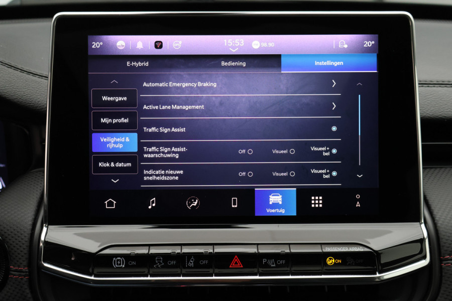 Jeep Compass 4xe 240 Plug-in Hybrid Electric Trailhawk Leder/Stof, Camera, ACC, Apple Carplay, Virtual Cockpit, PDC, 17''