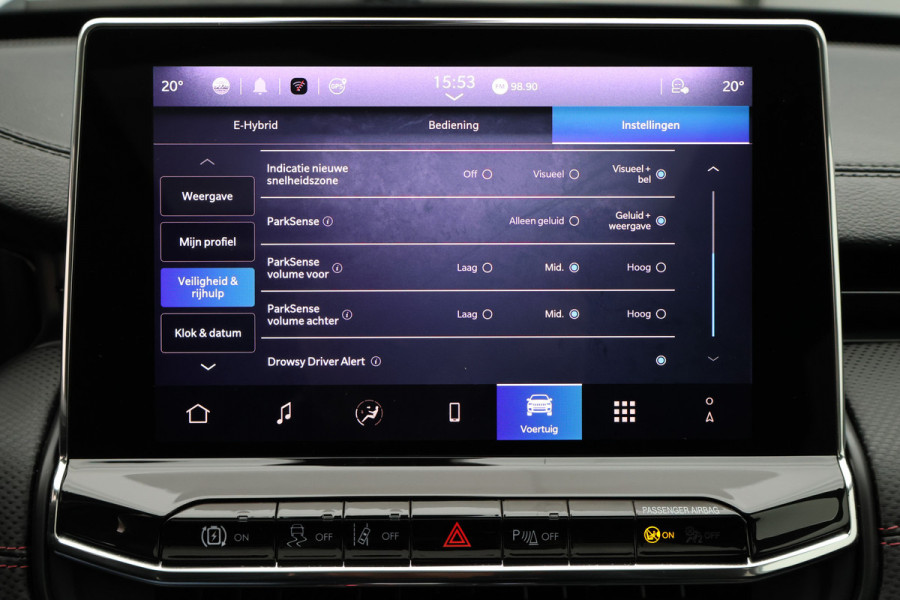 Jeep Compass 4xe 240 Plug-in Hybrid Electric Trailhawk Leder/Stof, Camera, ACC, Apple Carplay, Virtual Cockpit, PDC, 17''