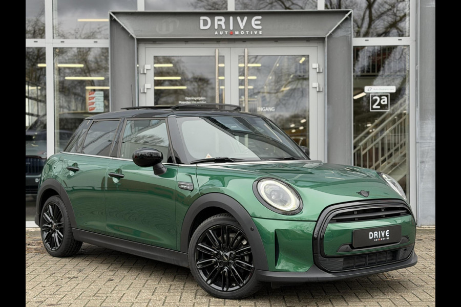 MINI Mini 1.5 Cooper Camden Edition |Pano|Leer|British racing green - Black exterior