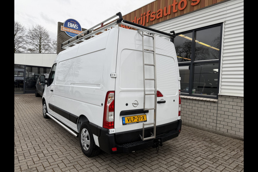 Opel Movano 2.3 Turbo 150pk L2H2 / vaste prijs rijklaar € 17.950 ex btw / lease vanaf € 302 / euro 6 / bpm vrij / airco / cruise / camera / imperial + trap / trekhaak 2500 kg !