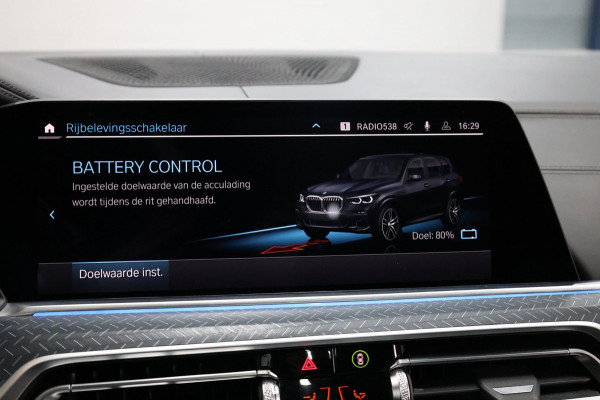 BMW X5 XDrive45e M-sport MAXTON/LASER/VIRTUAL/SFEER/LUCHT/PANO/LEER+S.VERWARMING+MEMORY/22" LMV/360 CAM/ACC/ECC/12 MND GARANTIE!