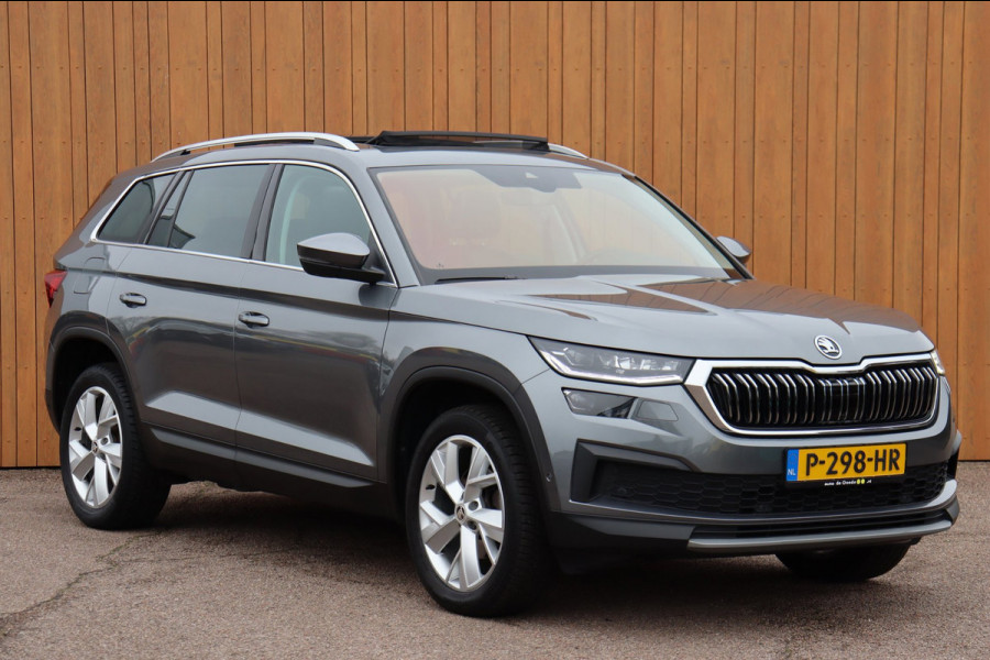 Škoda Kodiaq 1.5 TSI Bus.Ed. Plus 7persoons org.NL camera's leer+el+mem+vw schuifdak el.klep