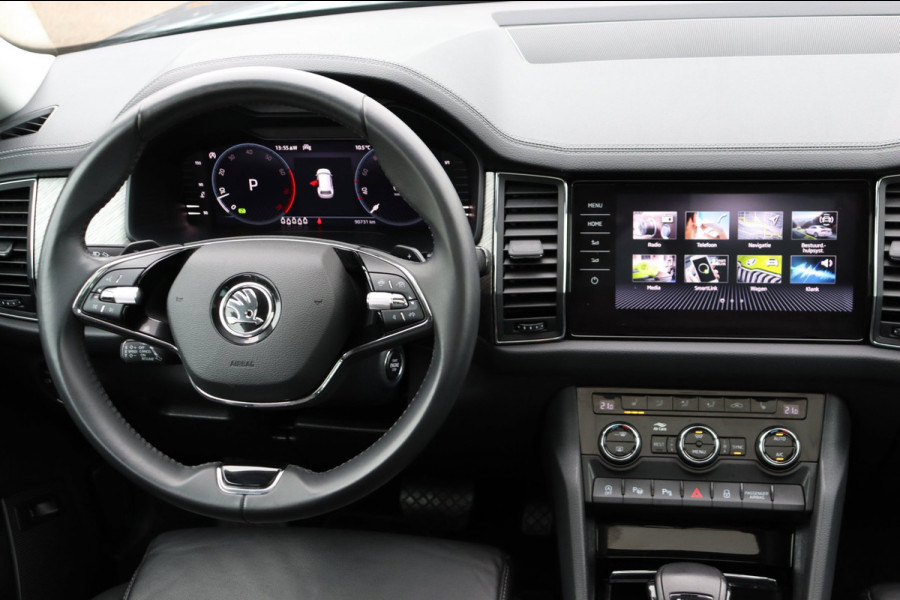 Škoda Kodiaq 1.5 TSI Bus.Ed. Plus 7persoons org.NL camera's leer+el+mem+vw schuifdak el.klep