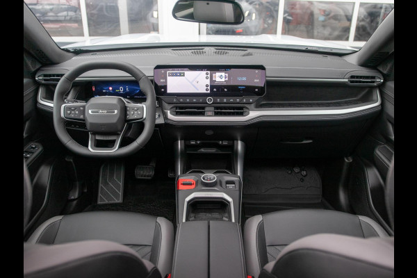 Jeep Compass First Edition 74 kWh | Uit voorraad leverbaar !| Adapt. Cruise | Camera | Carplay | 20" | Elektr. A-Klep | Navi | Winter Pack | Schuif/Kanteldak | Premium Pack | Conv. Pack | Warmtepomp