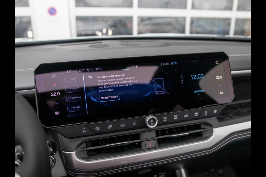 Jeep Compass First Edition 74 kWh | Uit voorraad leverbaar !| Adapt. Cruise | Camera | Carplay | 20" | Elektr. A-Klep | Navi | Winter Pack | Schuif/Kanteldak | Premium Pack | Conv. Pack | Warmtepomp