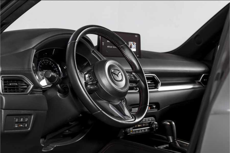 Mazda CX-5 2.0 SkyActiv-G 165 Homura | Bose | Adapt. Cruise | Stoel-+Stuurverw. | PDC | 360 Camera | NAV + APP. Connect | ECC | DAB | LM 19" |