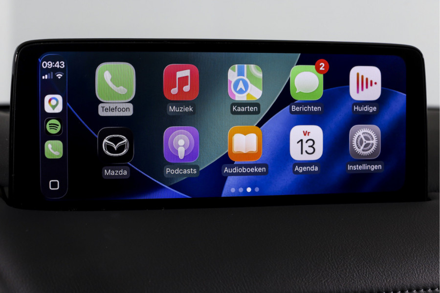 Mazda CX-5 2.0 SkyActiv-G 165 Homura | Bose | Adapt. Cruise | Stoel-+Stuurverw. | PDC | 360 Camera | NAV + APP. Connect | ECC | DAB | LM 19" |