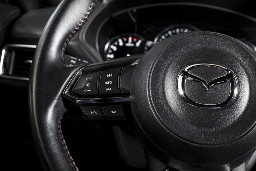 Mazda CX-5 2.0 SkyActiv-G 165 Homura | Bose | Adapt. Cruise | Stoel-+Stuurverw. | PDC | 360 Camera | NAV + APP. Connect | ECC | DAB | LM 19" |