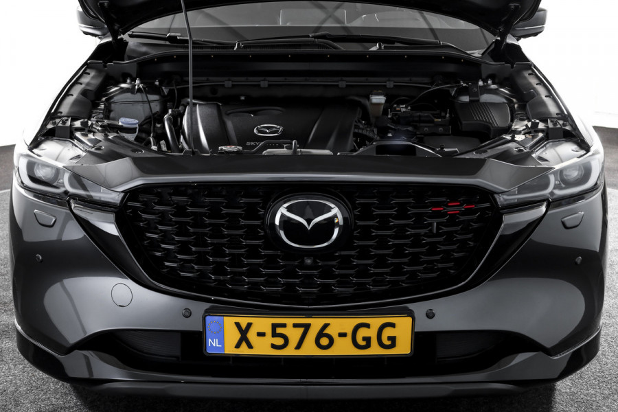 Mazda CX-5 2.0 SkyActiv-G 165 Homura | Bose | Adapt. Cruise | Stoel-+Stuurverw. | PDC | 360 Camera | NAV + APP. Connect | ECC | DAB | LM 19" |