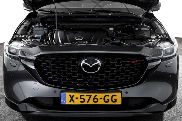 Mazda CX-5 2.0 SkyActiv-G 165 Homura | Bose | Adapt. Cruise | Stoel-+Stuurverw. | PDC | 360 Camera | NAV + APP. Connect | ECC | DAB | LM 19" |
