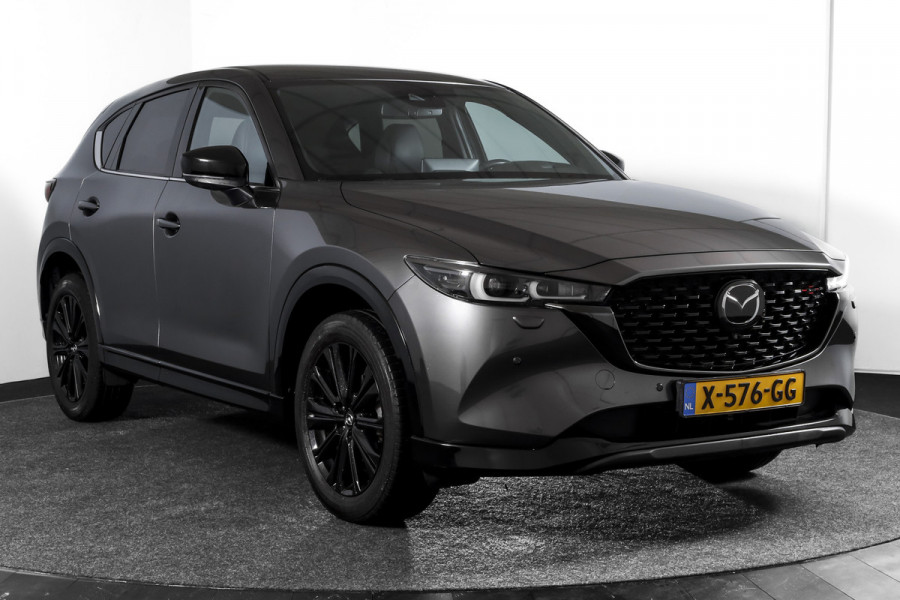 Mazda CX-5 2.0 SkyActiv-G 165 Homura | Bose | Adapt. Cruise | Stoel-+Stuurverw. | PDC | 360 Camera | NAV + APP. Connect | ECC | DAB | LM 19" |