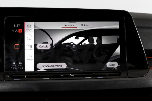 Volkswagen Golf 1.4 eHybrid Style | S/K-Panodak | Elek. Trekhaak | Dig. Cockpit | Adapt. Cruise | Stoel-+Stuurverw. | PDC | Camera | NAV + App. Connect | ECC | LM 18" |