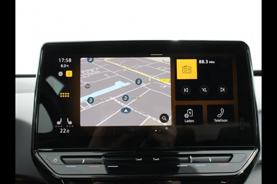 Volkswagen ID.3 Pro 58 kWh Navigatie Apple Carplay/Android Auto Parkeersensoren  Adaptive Cruise Control Stoel- en stuurverwarming Full Led Climate Control