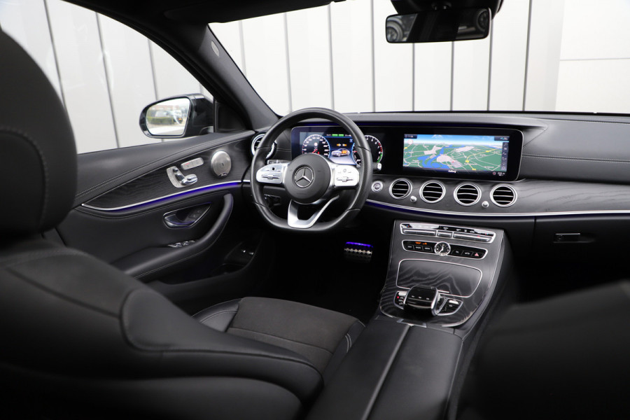 Mercedes-Benz E-Klasse 300e AMG | 320PK | Pano | Sfeerverlichting | Memory | ILS | Widescreen | Stoelverw. | Carplay | Standkachel | 2020.