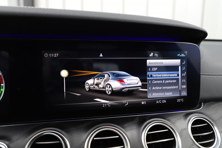 Mercedes-Benz E-Klasse 300e AMG | 320PK | Pano | Sfeerverlichting | Memory | ILS | Widescreen | Stoelverw. | Carplay | Standkachel | 2020.