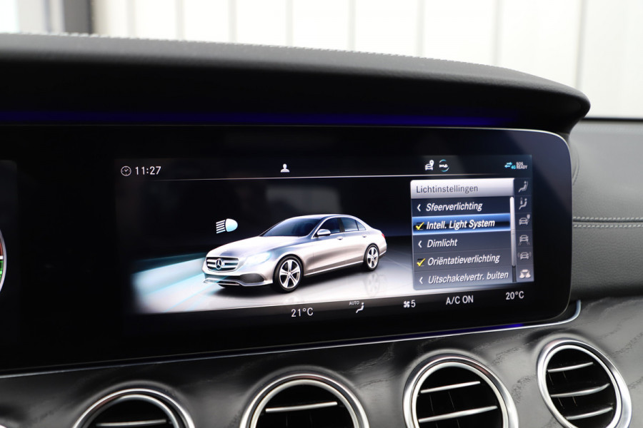 Mercedes-Benz E-Klasse 300e AMG | 320PK | Pano | Sfeerverlichting | Memory | ILS | Widescreen | Stoelverw. | Carplay | Standkachel | 2020.