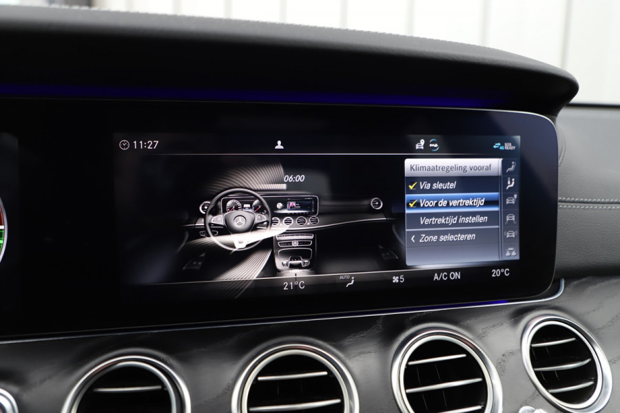 Mercedes-Benz E-Klasse 300e AMG | 320PK | Pano | Sfeerverlichting | Memory | ILS | Widescreen | Stoelverw. | Carplay | Standkachel | 2020.