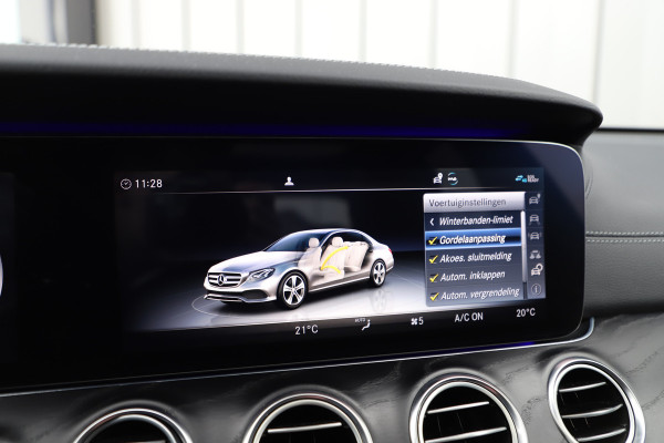 Mercedes-Benz E-Klasse 300e AMG | 320PK | Pano | Sfeerverlichting | Memory | ILS | Widescreen | Stoelverw. | Carplay | Standkachel | 2020.