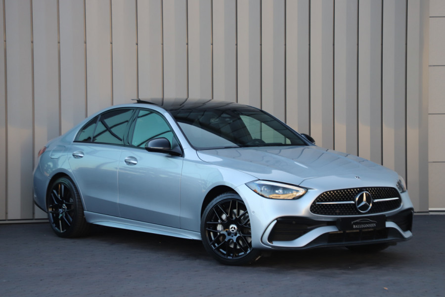 Mercedes-Benz C-Klasse 300e AMG | 313PK | Head-up | Keyless-go | Pano | Sfeerverlichting | Memory | Digital-light | Standkachel | 2022.