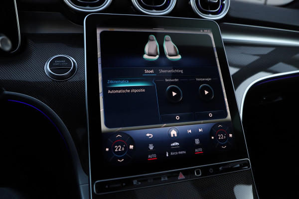 Mercedes-Benz C-Klasse 300e AMG | 313PK | Head-up | Keyless-go | Pano | Sfeerverlichting | Memory | Digital-light | Standkachel | 2022.