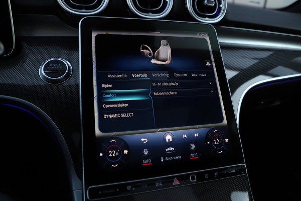 Mercedes-Benz C-Klasse 300e AMG | 313PK | Head-up | Keyless-go | Pano | Sfeerverlichting | Memory | Digital-light | Standkachel | 2022.