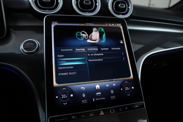 Mercedes-Benz C-Klasse 300e AMG | 313PK | Head-up | Keyless-go | Pano | Sfeerverlichting | Digital-light | Leder | Memory | Stoelverw. | 2022.