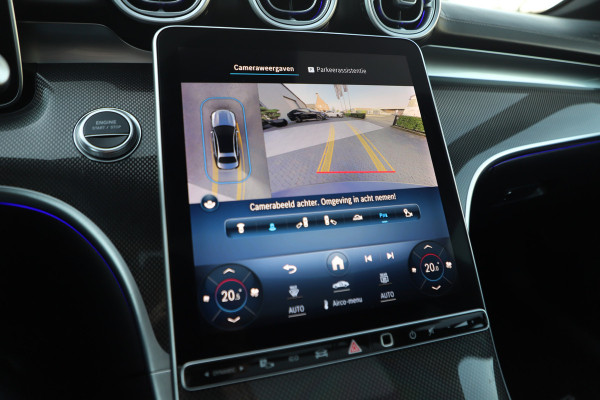 Mercedes-Benz C-Klasse 300e AMG | 313PK | Head-up | Keyless-go | Pano | Sfeerverlichting | Digital-light | Leder | Memory | Stoelverw. | 2022.