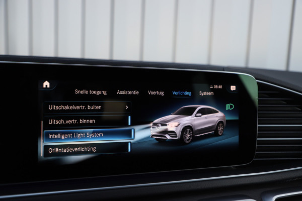 Mercedes-Benz GLE Coupé 350e AMG 4-Matic | 333PK | Sfeerverlichting | Burmester | Multibeam | Trekhaak | Standkachel | Stoelverw. | 2022.