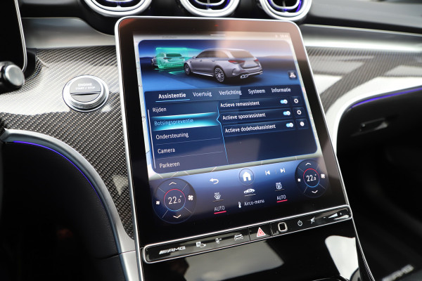 Mercedes-Benz C-Klasse Estate AMG 63 S E Performance | 680PK | Achterasbesturing | Carbon | Head-up | Sfeerverlichting | Burmester | Digital-light | AM