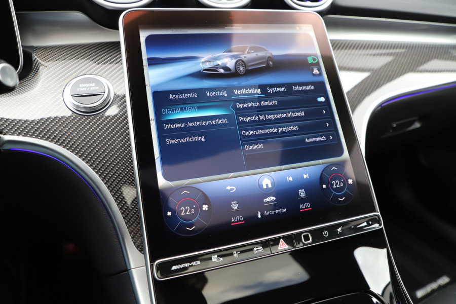 Mercedes-Benz C-Klasse Estate AMG 63 S E Performance | 680PK | Achterasbesturing | Carbon | Head-up | Sfeerverlichting | Burmester | Digital-light | AM
