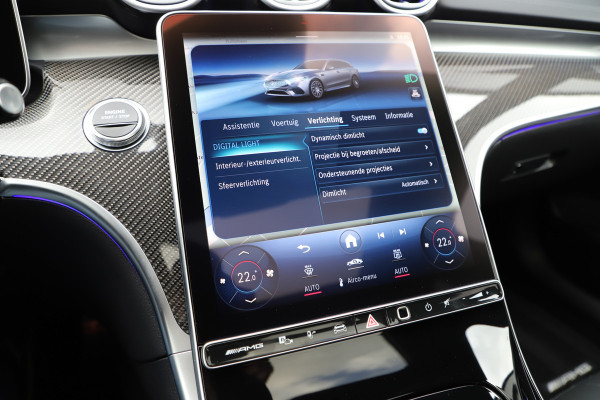 Mercedes-Benz C-Klasse Estate AMG 63 S E Performance | 680PK | Achterasbesturing | Carbon | Head-up | Sfeerverlichting | Burmester | Digital-light | AM