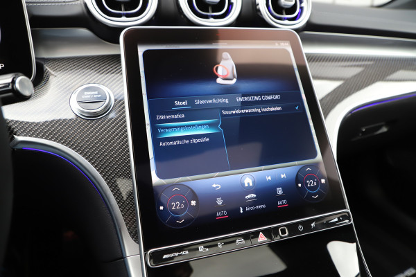 Mercedes-Benz C-Klasse Estate AMG 63 S E Performance | 680PK | Achterasbesturing | Carbon | Head-up | Sfeerverlichting | Burmester | Digital-light | AM