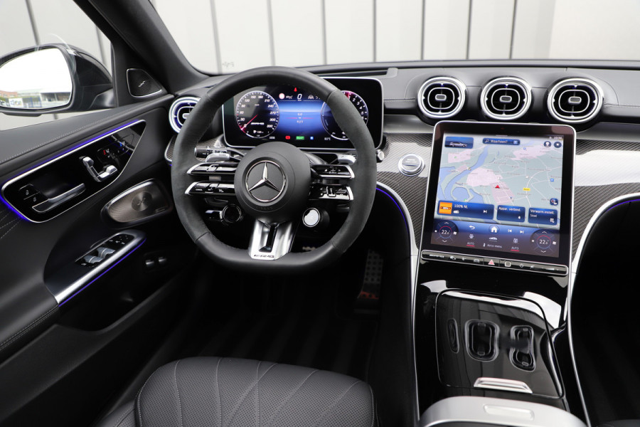 Mercedes-Benz C-Klasse Estate AMG 63 S E Performance | 680PK | Achterasbesturing | Carbon | Head-up | Sfeerverlichting | Burmester | Digital-light | AM