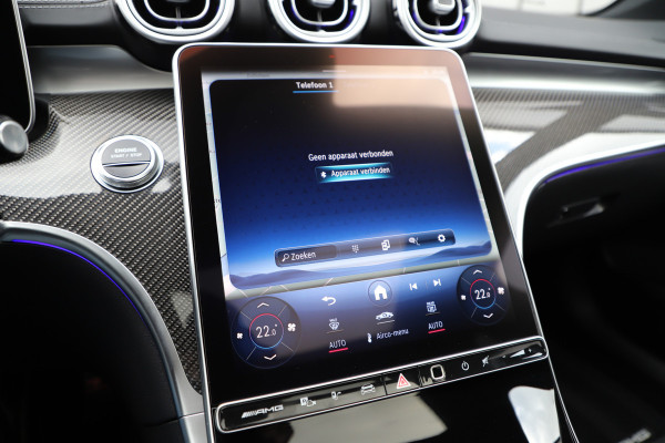 Mercedes-Benz C-Klasse Estate AMG 63 S E Performance | 680PK | Achterasbesturing | Carbon | Head-up | Sfeerverlichting | Burmester | Digital-light | AM