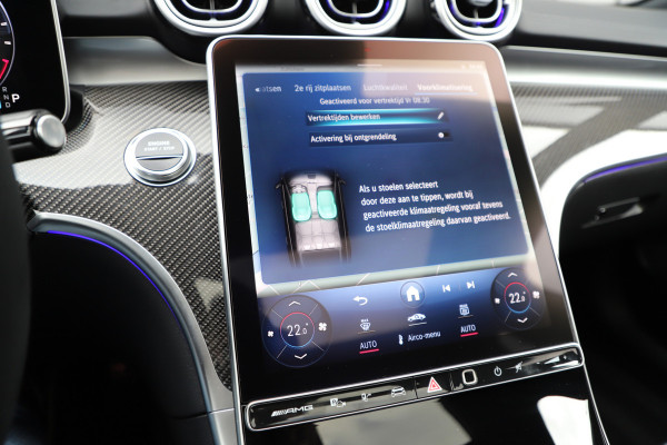 Mercedes-Benz C-Klasse Estate AMG 63 S E Performance | 680PK | Achterasbesturing | Carbon | Head-up | Sfeerverlichting | Burmester | Digital-light | AM