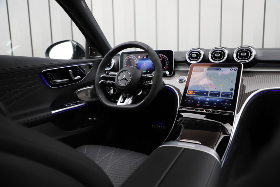 Mercedes-Benz C-Klasse Estate AMG 63 S E Performance | 680PK | Achterasbesturing | Carbon | Head-up | Sfeerverlichting | Burmester | Digital-light | AM