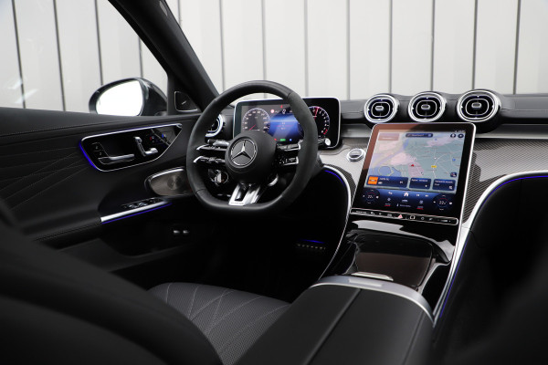 Mercedes-Benz C-Klasse Estate AMG 63 S E Performance | 680PK | Achterasbesturing | Carbon | Head-up | Sfeerverlichting | Burmester | Digital-light | AM