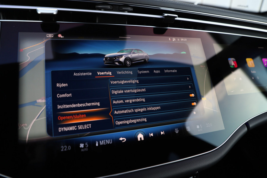 Mercedes-Benz E-Klasse AMG 53 4MATIC+ | 585PK | Massage | Hyperscreen | Head-up | Keyless-go | Distronic+ | Burmester 4D | Sfeerverl. | 2025.