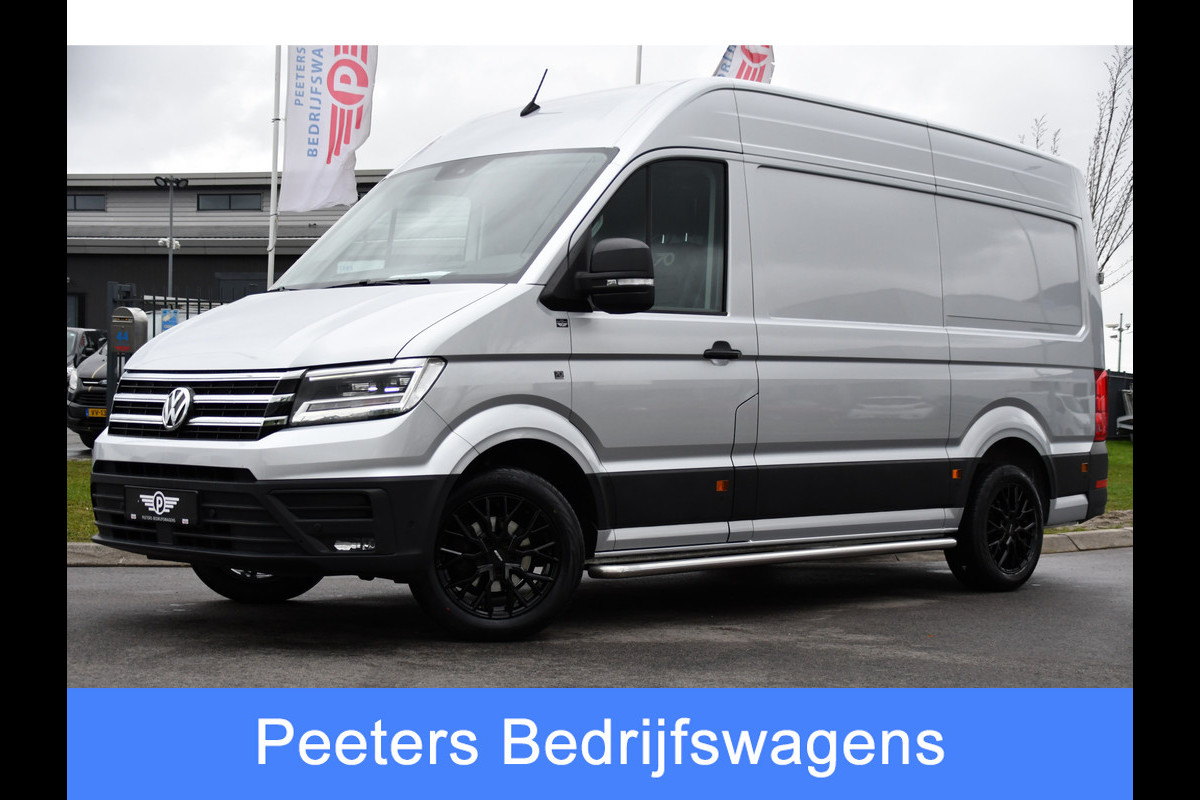Volkswagen Crafter 35 2.0 TDI L3H3 Highline PB Edition Full Options! Adaptieve Cruise, Carplay, LED, Leder, Stoelwarming, Trekhaak, Multimedia, Uniek!