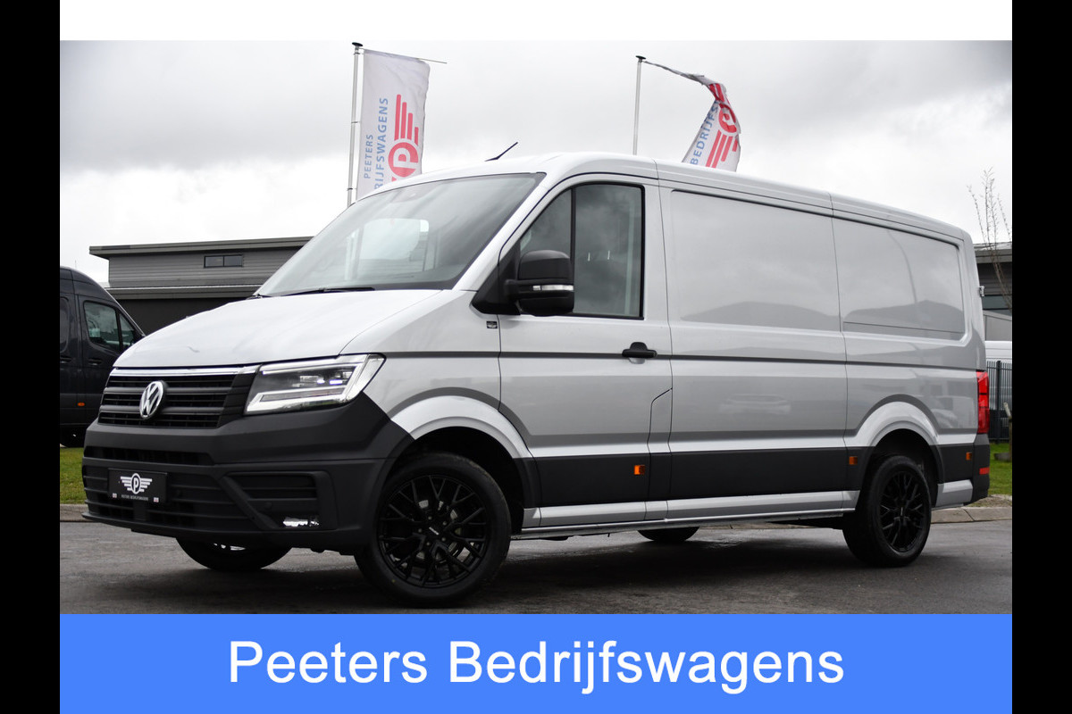 Volkswagen Crafter 35 2.0 TDI L3H2 Highline Adaptieve Cruise, Camera, Carplay, Clima, LED, Stoelverwarming, Multimedia, Sensoren, Uniek!