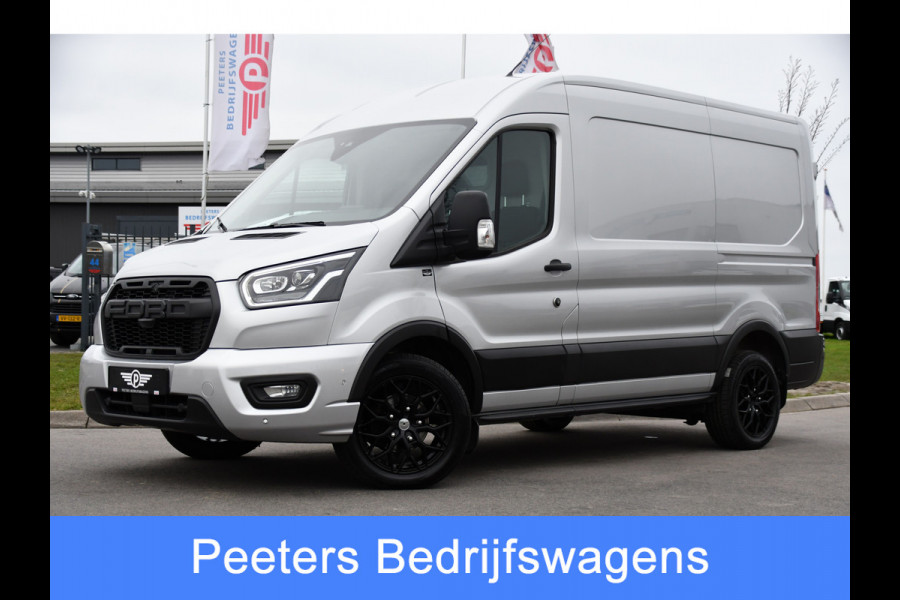 Ford Transit 350 2.0 TDCI L2H2 Limited PB Edition Camera, Cruise, Carplay, LED, 185pk, Automaat, Sensoren, Multimedia, Uniek!