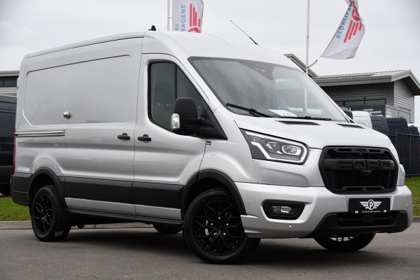 Ford Transit 350 2.0 TDCI L2H2 Limited PB Edition Camera, Cruise, Carplay, LED, 185pk, Automaat, Sensoren, Multimedia, Uniek!