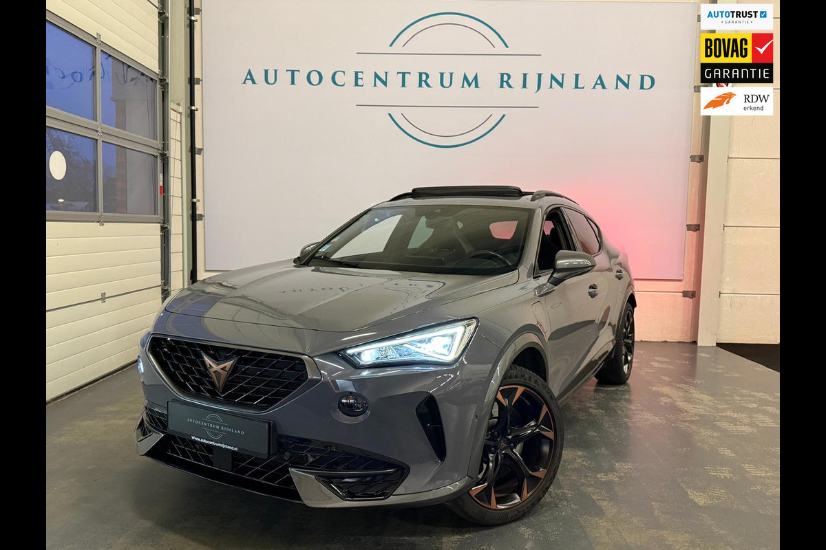 CUPRA Formentor 1.4 e-Hybrid VZ Copper Edition 245PK pano, Stoel/Stuur Verwarming 1 Jaar Bovag Garantie